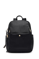 Women's Black Backpack | Derimod