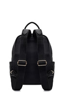 Women's Black Charm Backpack | Derimod