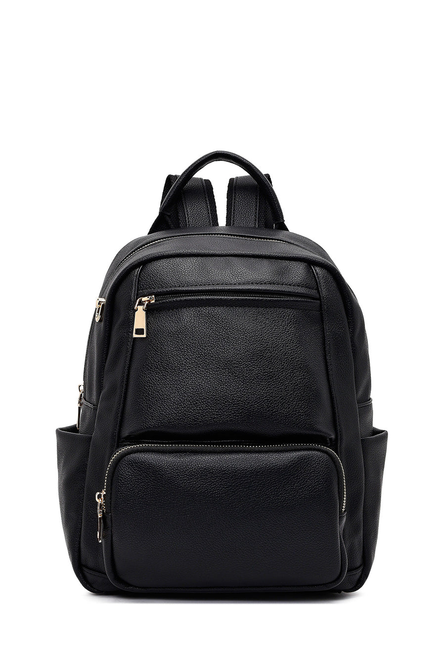 Women's Black Charm Backpack