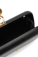 Kadın Siyah Aksesuar Detaylı Uzun Zincir Askılı Mini Abiye Portföy Çanta | Derimod