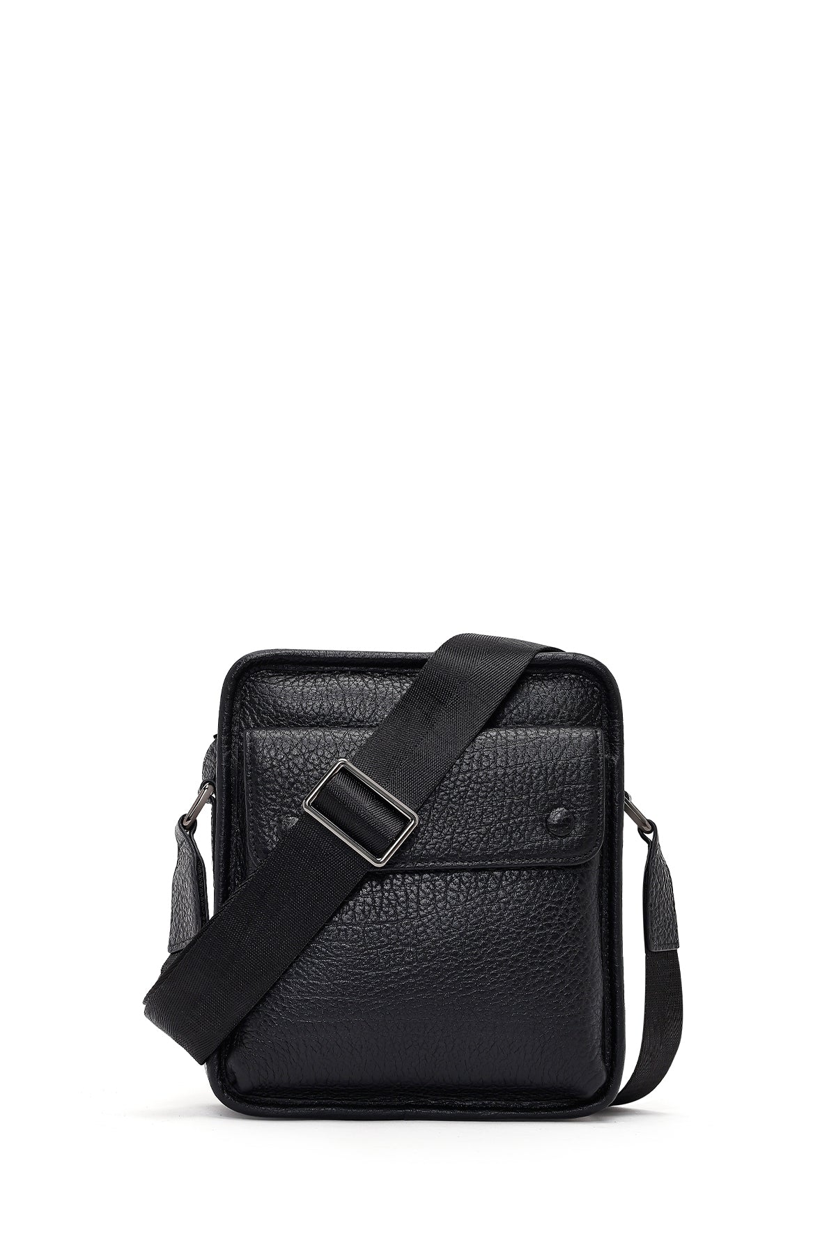 Erkek Siyah Deri Postacı Çantası 25WBD3000FT | Derimod