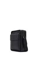 Erkek Siyah Deri Postacı Çantası | Derimod