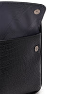 Erkek Siyah Deri Postacı Çantası | Derimod