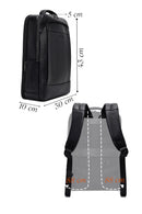 D-Pack Unisex Siyah Teknolojik Deri Sırt Çantası | Derimod