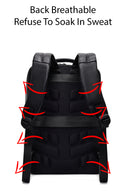 D-Pack Unisex Siyah Teknolojik Deri Sırt Çantası | Derimod