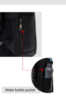 D-Pack Unisex Siyah Teknolojik Deri Sırt Çantası | Derimod