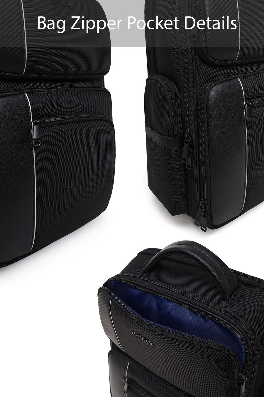 D-Pack Erkek Siyah Sırt Çantası