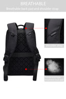 D-Pack Unisex Siyah Teknolojik Kumaş Sırt Çantası | Derimod