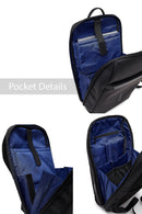 D-Pack Unisex Siyah Teknolojik Kumaş Sırt Çantası | Derimod