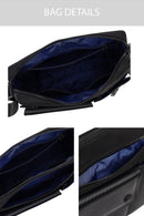 Erkek Siyah Mini Postacı Çantası | Derimod