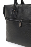 Men's Black Long Strap Briefcase | Derimod
