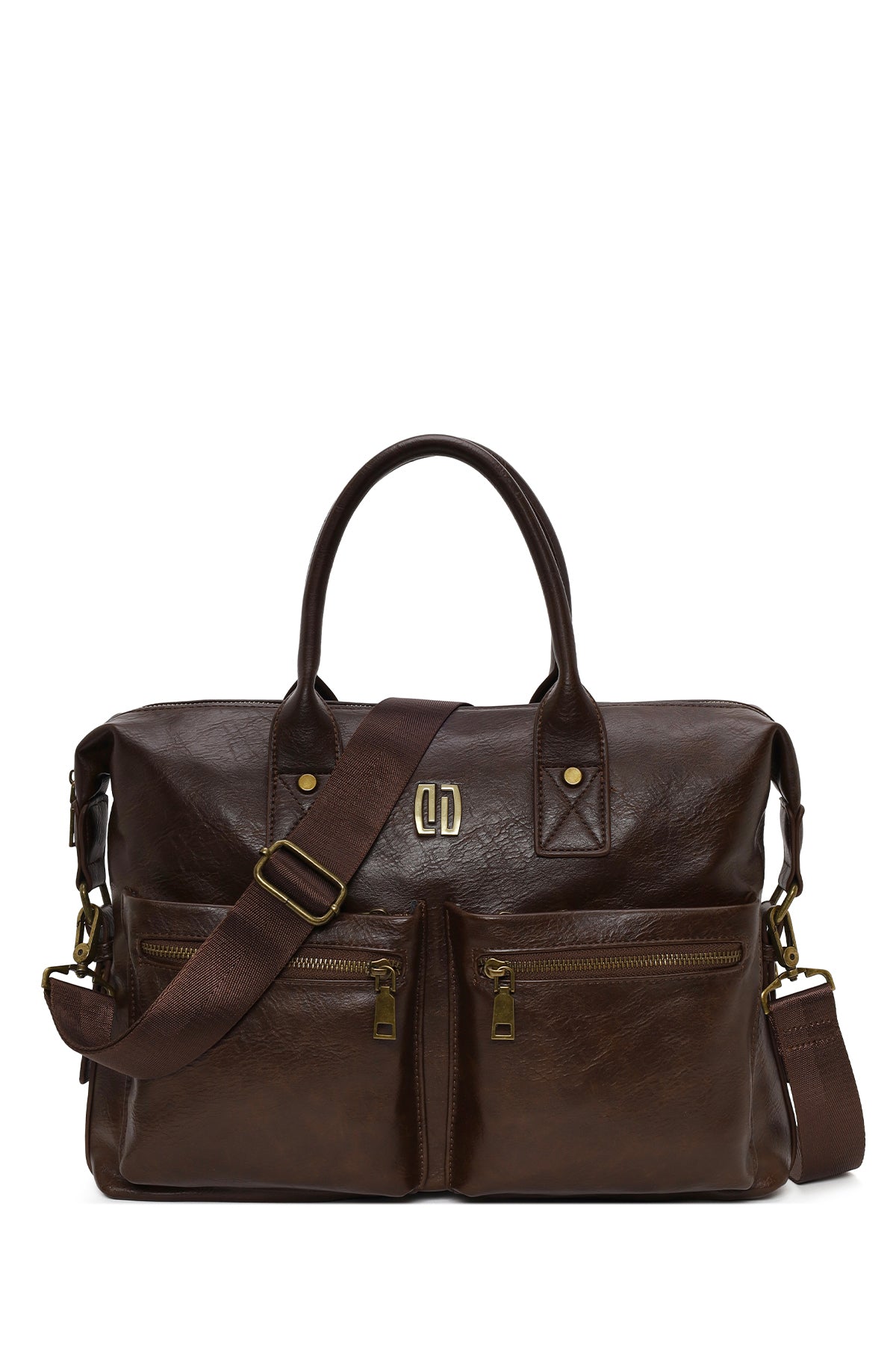 Erkek Kahverengi Uzun Askılı Evrak Çantası 25WBD3016FT | Derimod