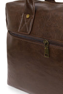 Erkek Kahverengi Uzun Askılı Evrak Çantası | Derimod