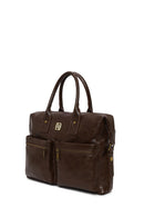 Erkek Kahverengi Uzun Askılı Evrak Çantası | Derimod