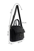 Erkek Siyah Evrak Çantası | Derimod