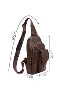 Men's Brown Crossbody Bag | Derimod