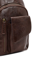 Men's Brown Crossbody Bag | Derimod