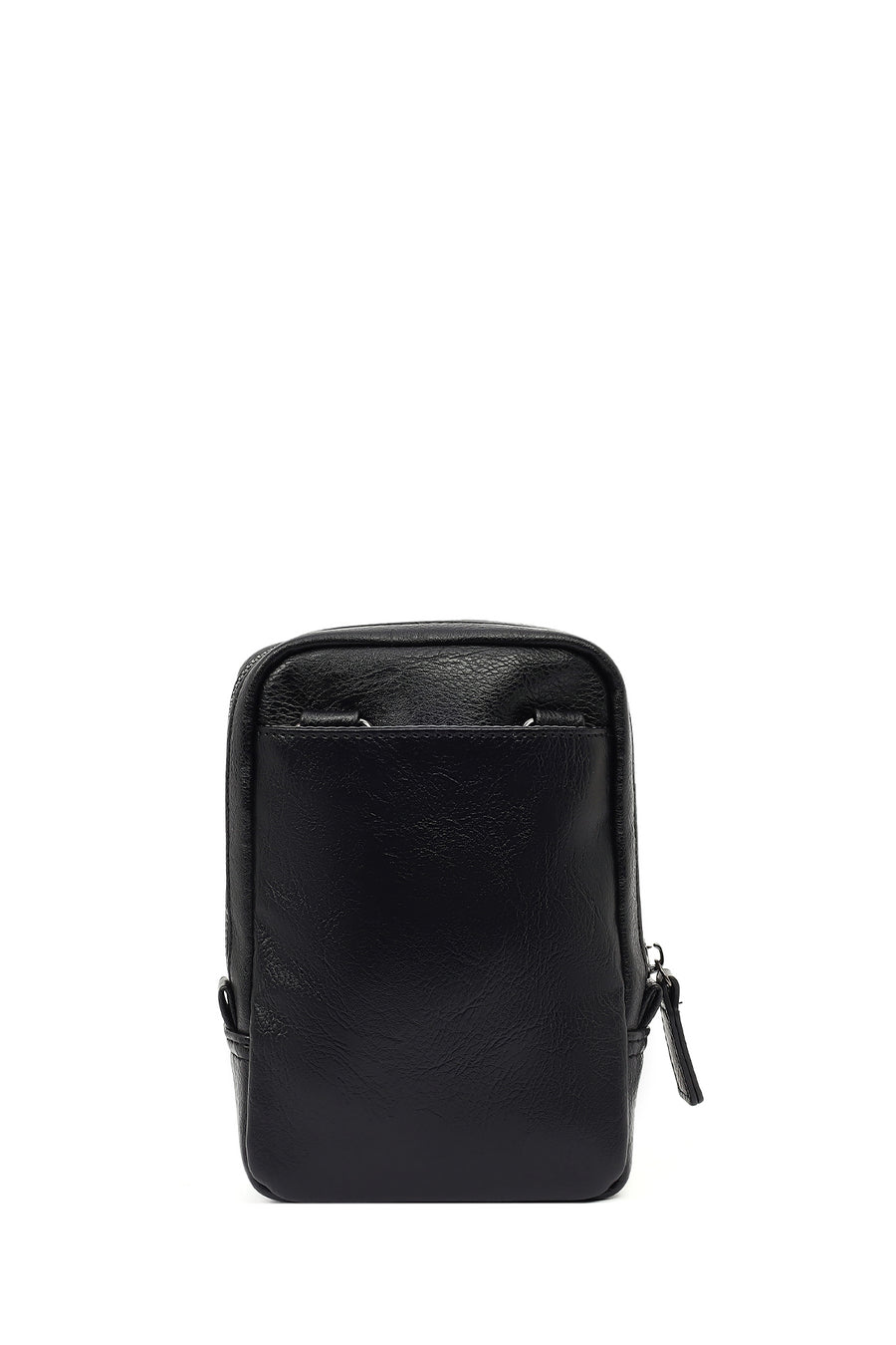 Men's Black Mini Messenger Bag