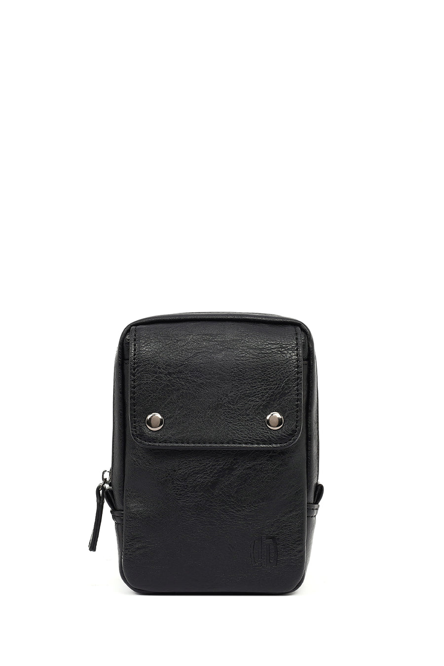 Men's Black Mini Messenger Bag