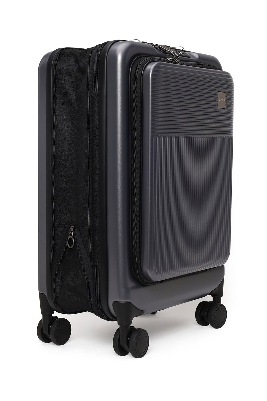 D-Pack Male Gray Cabin-Size Suitcase