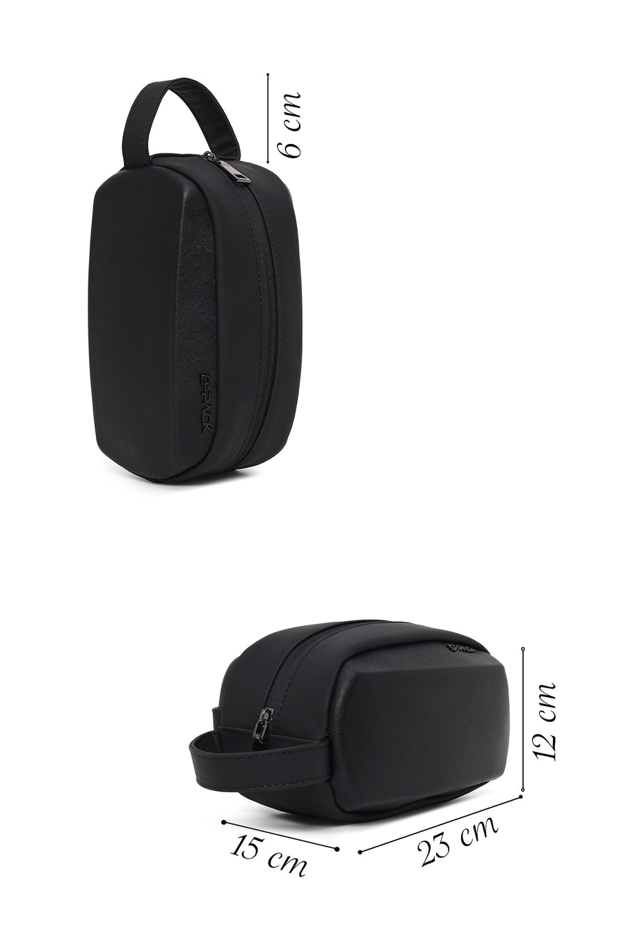 D-Pack Erkek Siyah Mini El Çantası