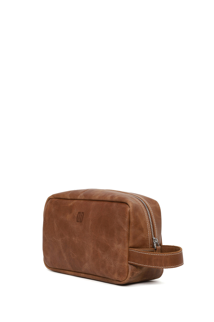 Male Brown Leather Handbag