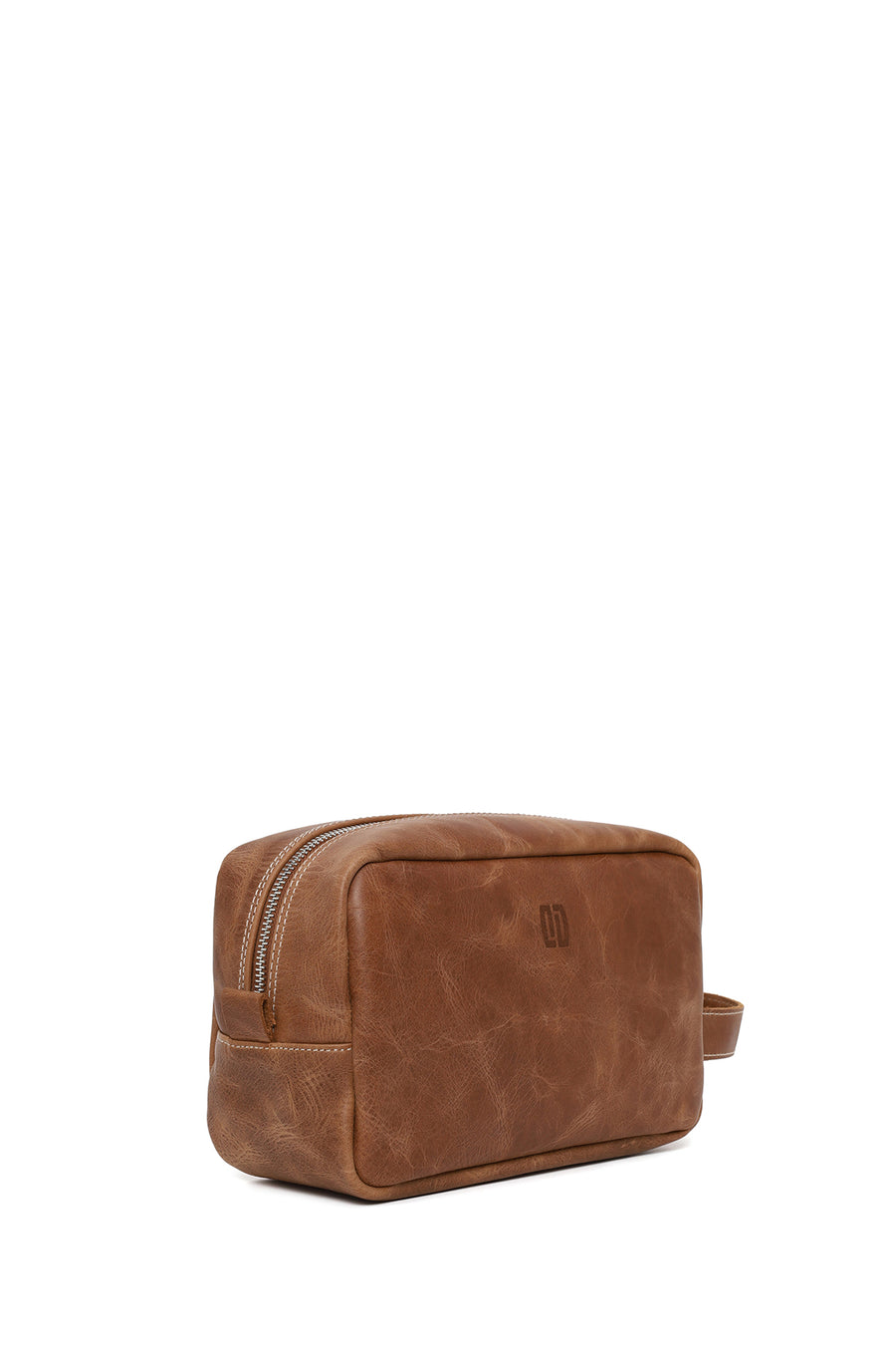 Male Brown Leather Handbag
