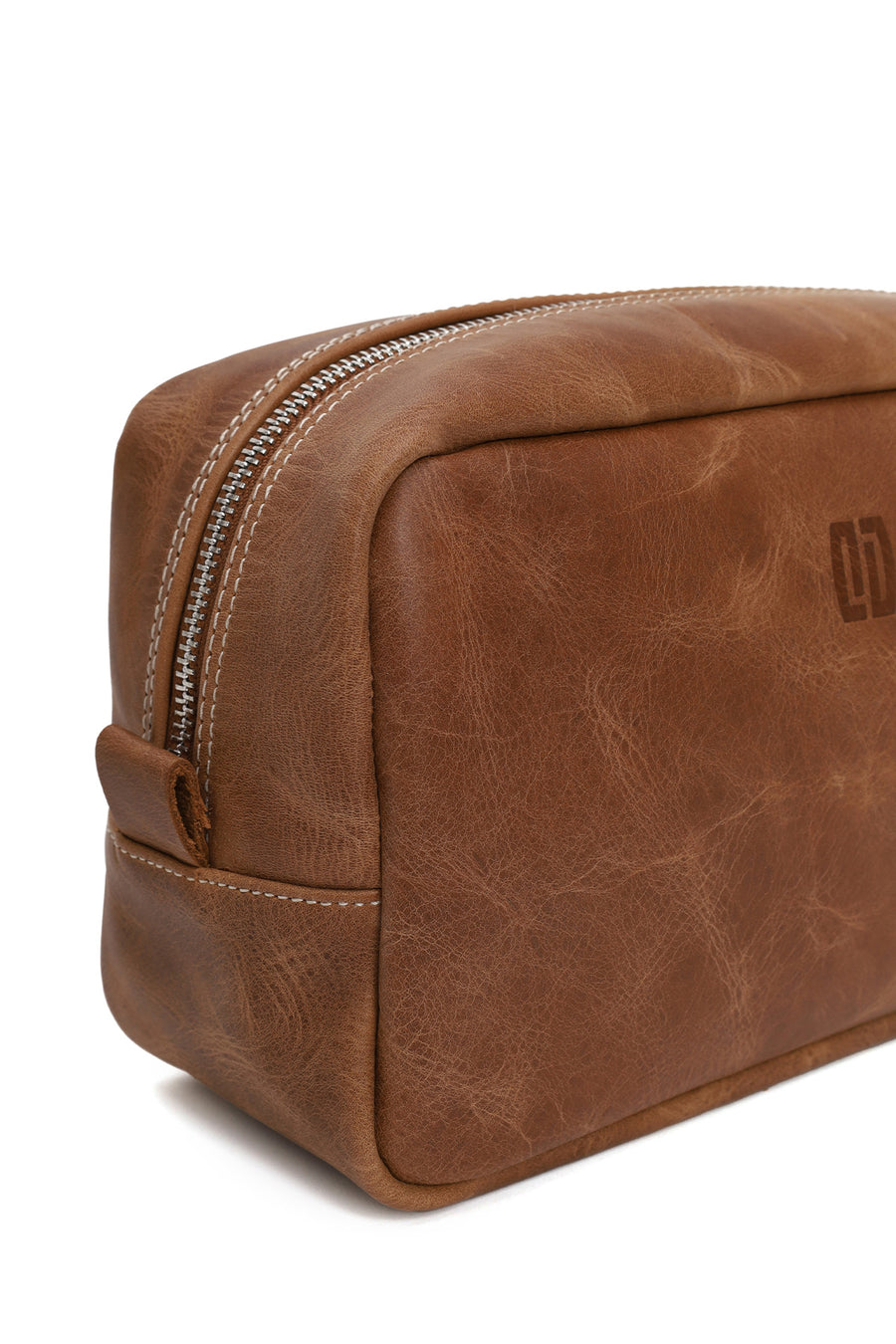 Male Brown Leather Handbag