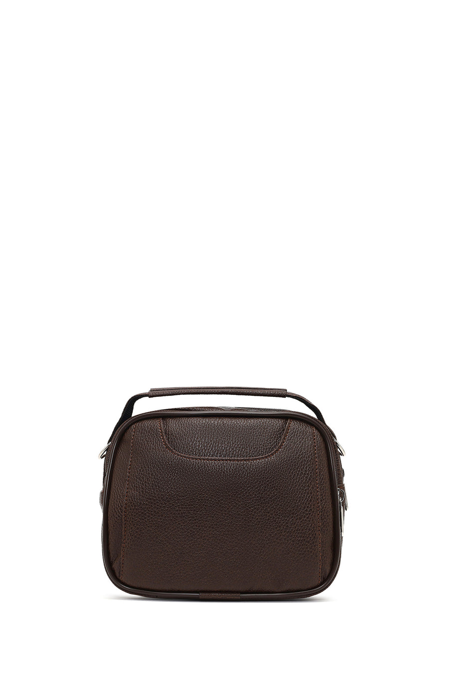 Men's Brown Long Strap Handbag