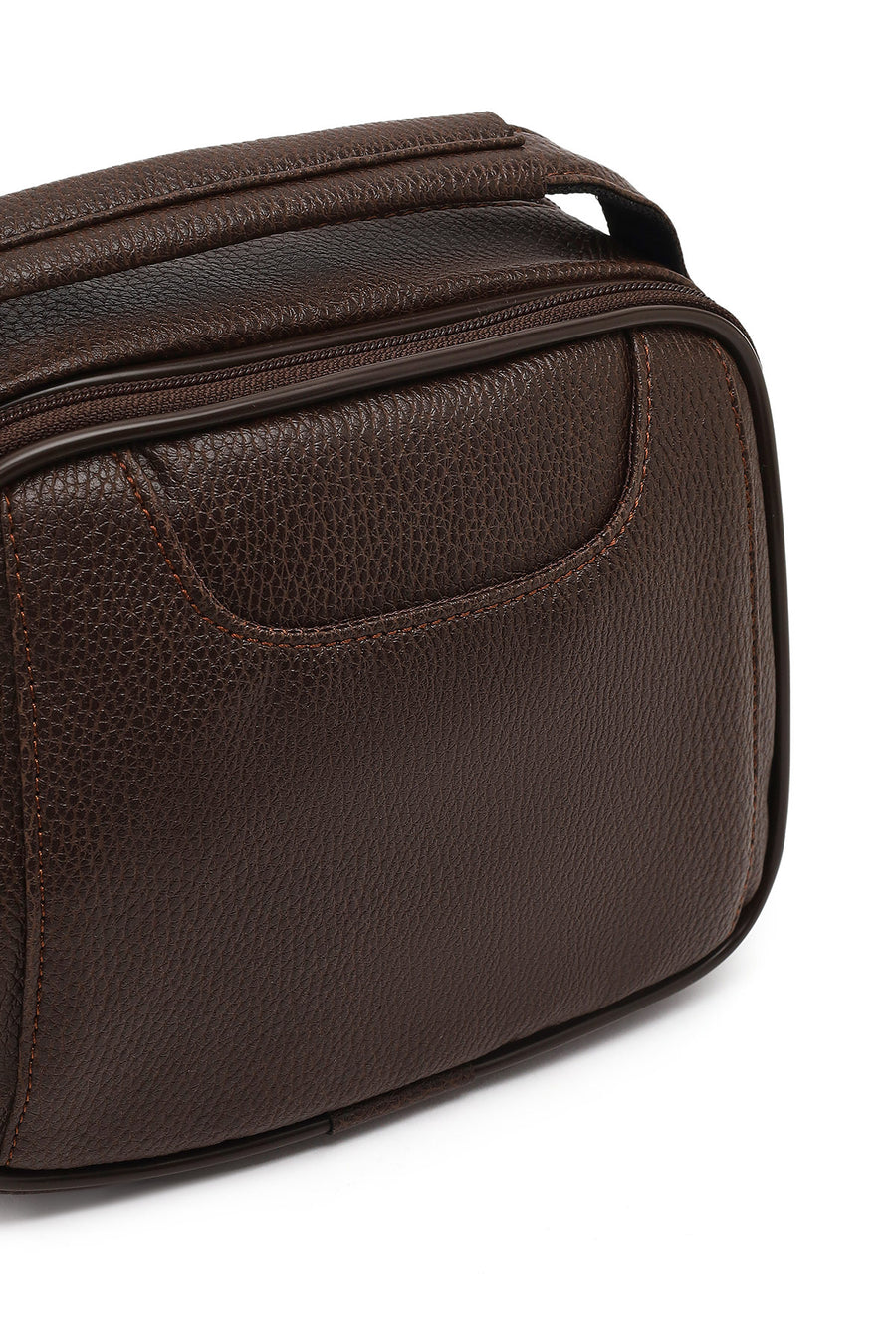 Men's Brown Long Strap Handbag