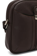 Men's Brown Long Strap Crossbody Bag | Derimod