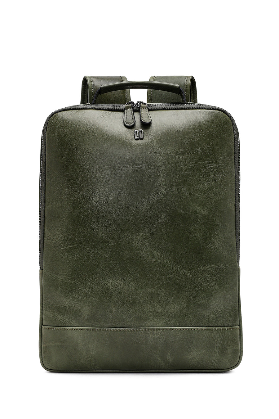 Men's Green Leather Backpack 25WBD3535CR | Derimod