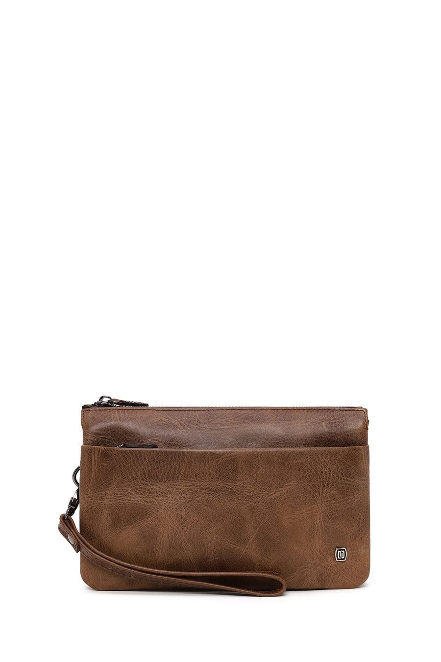 Male Brown Leather Handbag 25WBD3542CR | Derimod