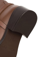 Kadın Kahverengi Tokalı Deri Çizme | Derimod