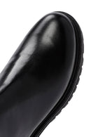 Derimod Gritty Woman Black Zipper Leather Bot | Derimod