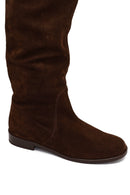 Kadın Kahverengi Süet Deri Çizme | Derimod