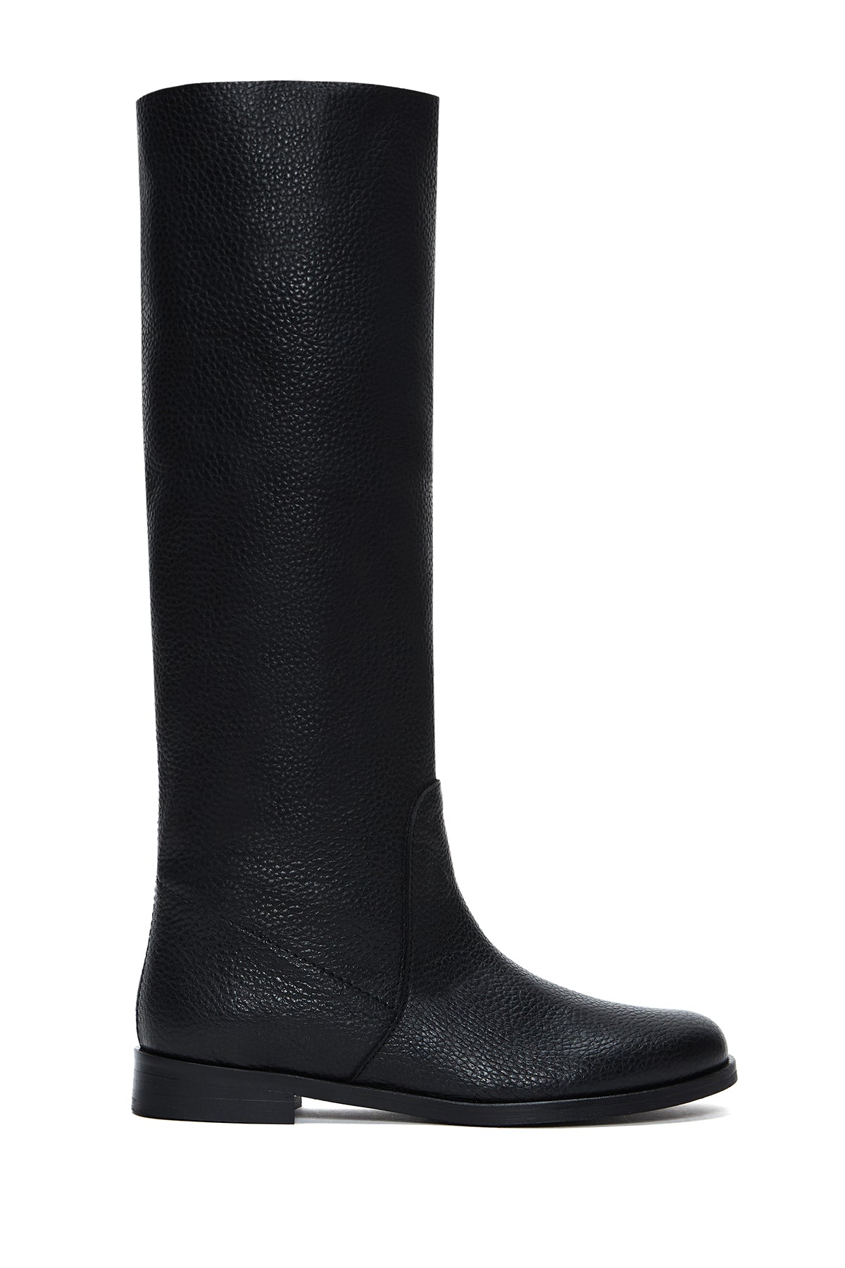 Woman Black Classic Leather Boot 25WFD1404FT | Derimod