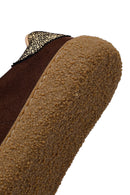 Kadın Kahverengi Süet Deri Sneaker | Derimod