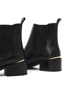 Kadın Siyah Deri Chelsea Bot | Derimod