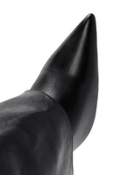 Woman Black Thin High Heels Leather Boot | Derimod