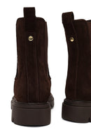 Kadın Kahverengi Süet Deri Chelsea Bot | Derimod