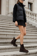 Kadın Kahverengi Süet Deri Chelsea Bot | Derimod