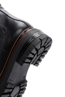 Kadın Siyah Kalın Tabanlı Deri Chelsea Bot | Derimod