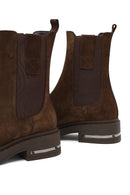 Kadın Kahverengi Süet Deri Chelsea Bot | Derimod