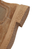 Women's Mink Suede Leather Chelsea Boot | Derimod