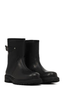 Kadın Siyah Deri Bot | Derimod