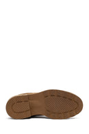 Kadın Vizon Fermuarlı Kalın Tabanlı Süet Deri Bot | Derimod