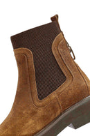 Kadın Taba Süet Deri Chelsea Bot | Derimod