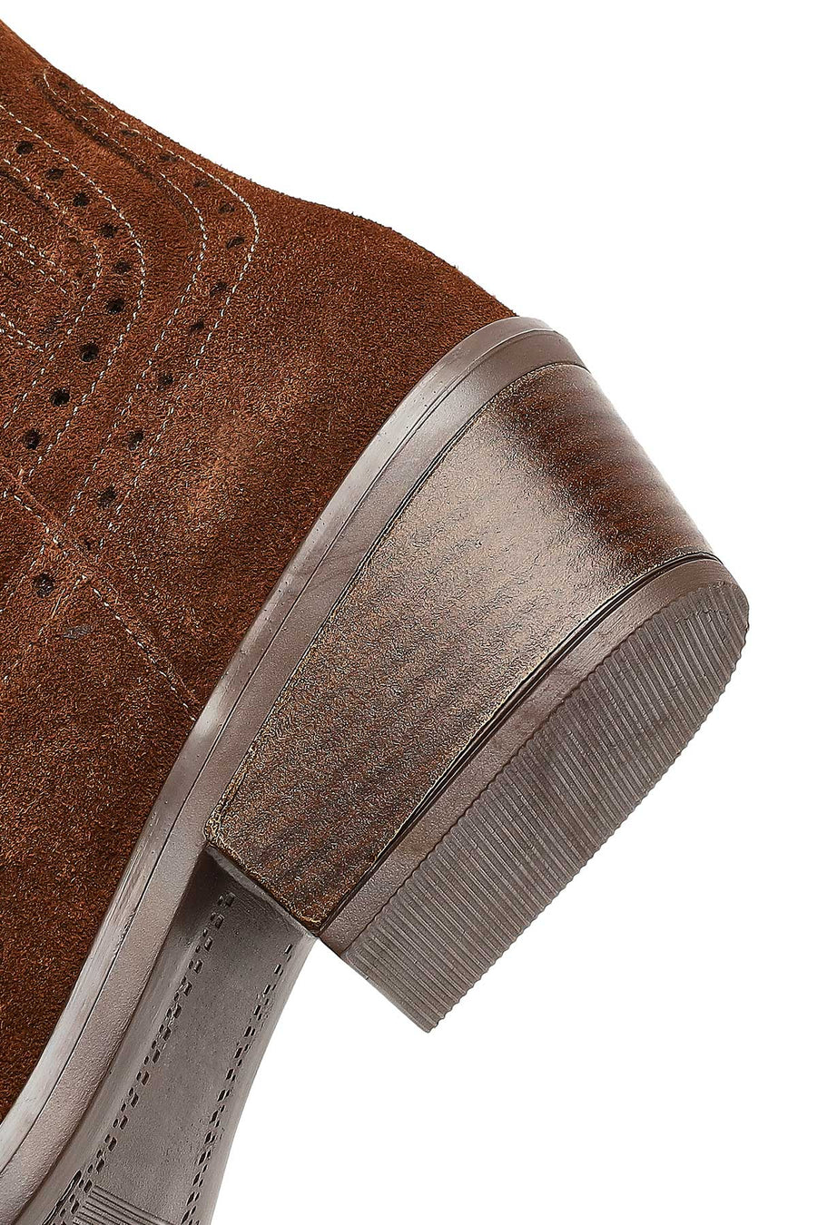 Woman Taba Suet Leather Cowboy Boots