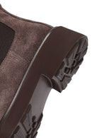 Kadın Vizon Kalın Tabanlı Süet Deri Chelsea Bot | Derimod